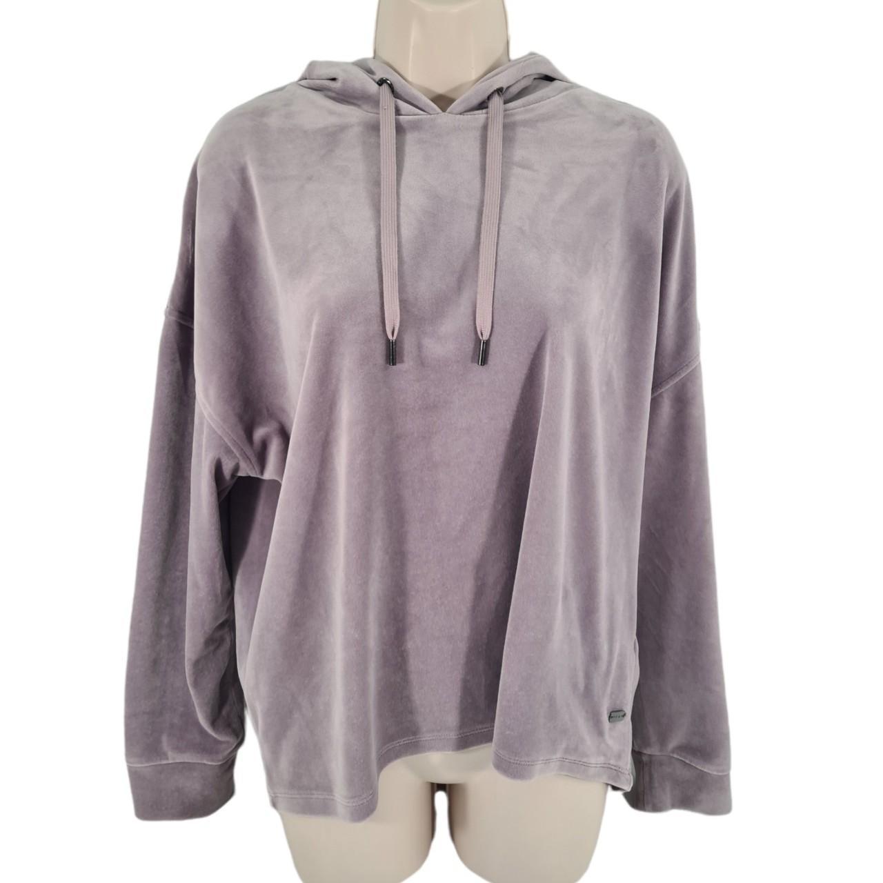 Dkny sport discount velour hoodie