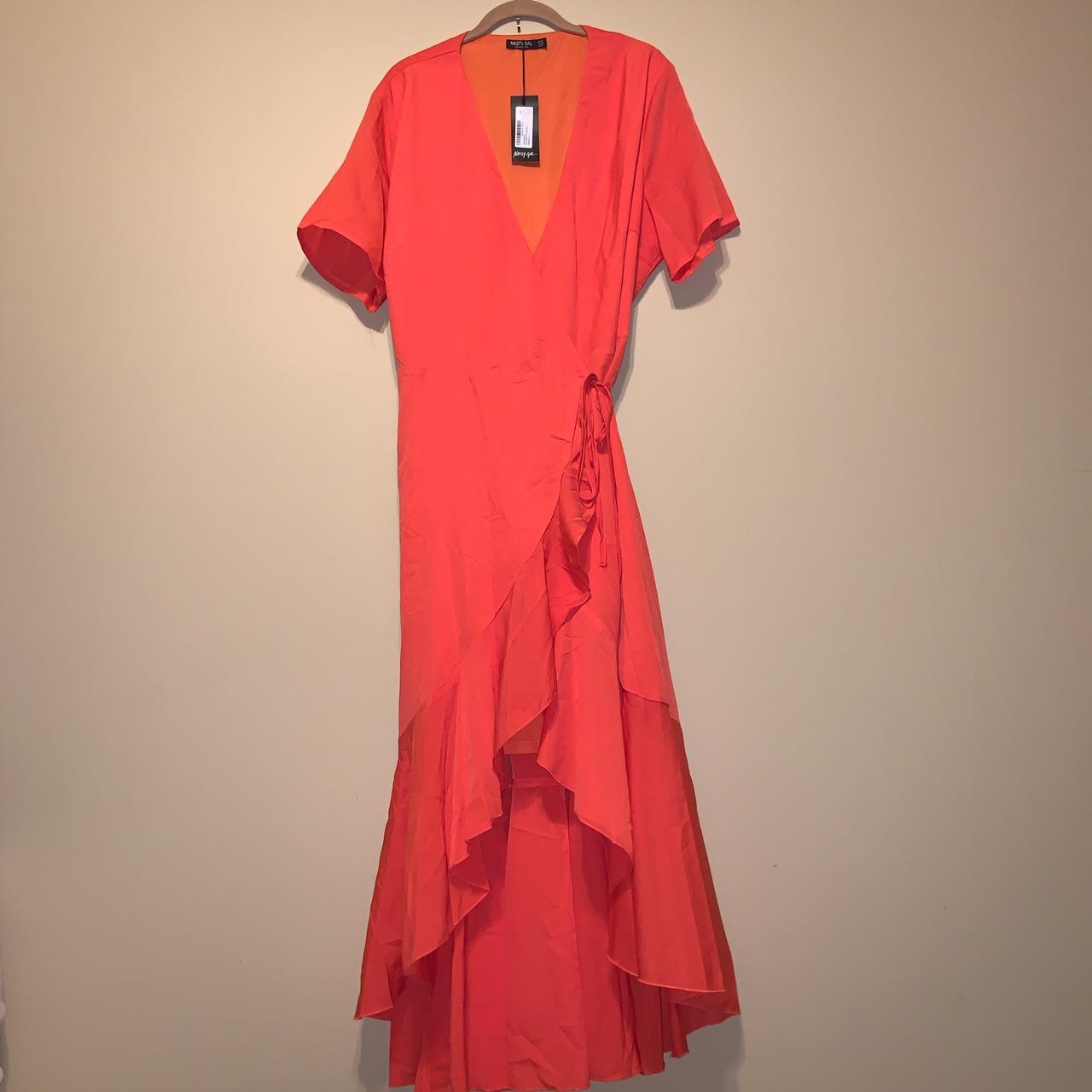 Nasty Gal Women's Orange Dress