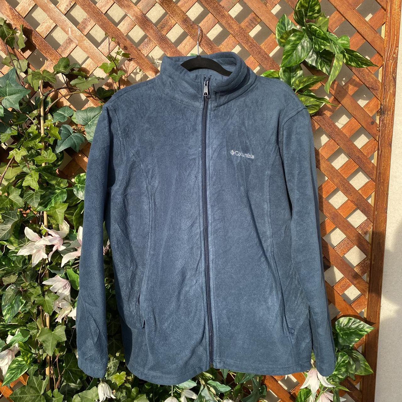 Vintage Columbia Fleece Navy L Xl No Flaws However - Depop