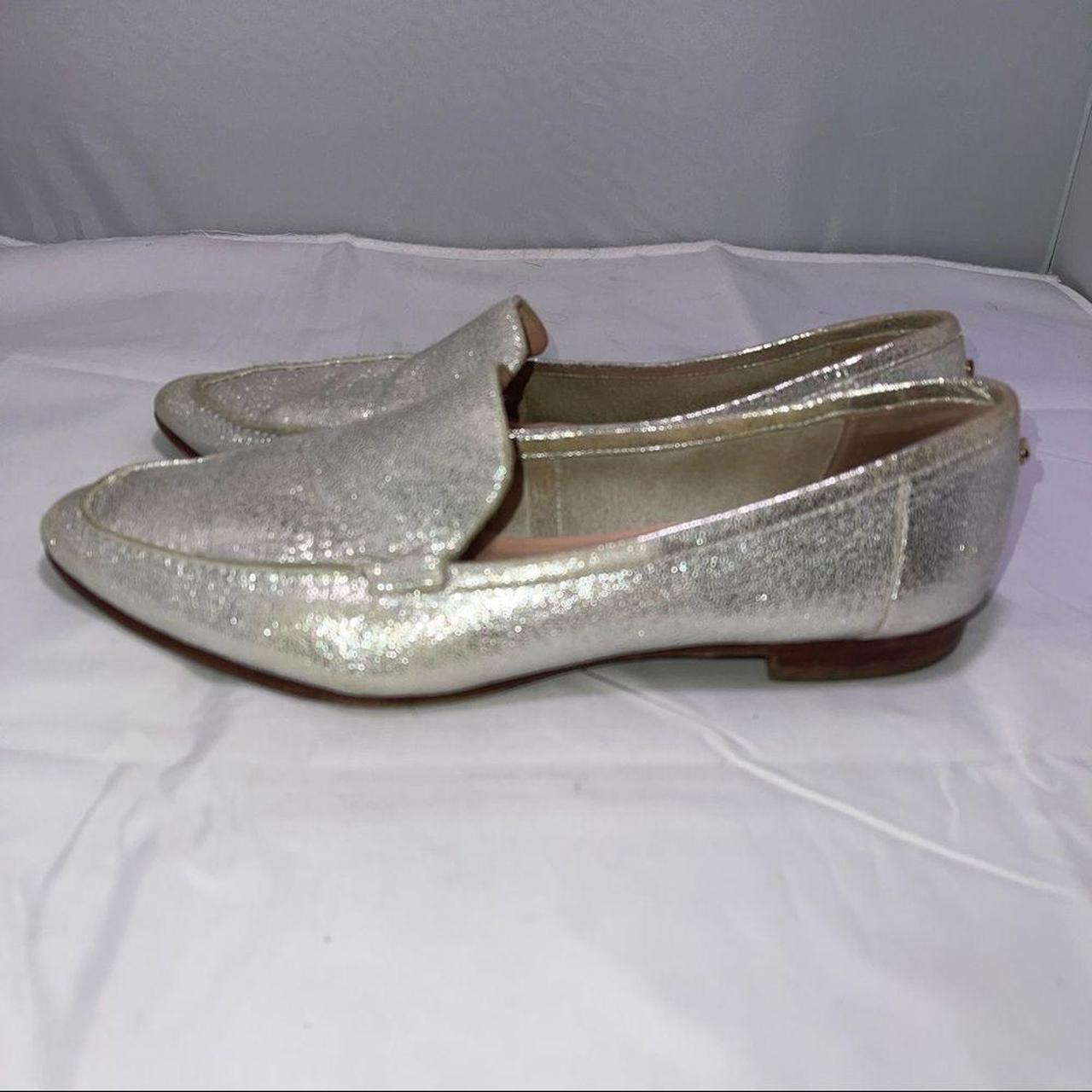 Kate Spade New York  Women's Silver Loafers (2)