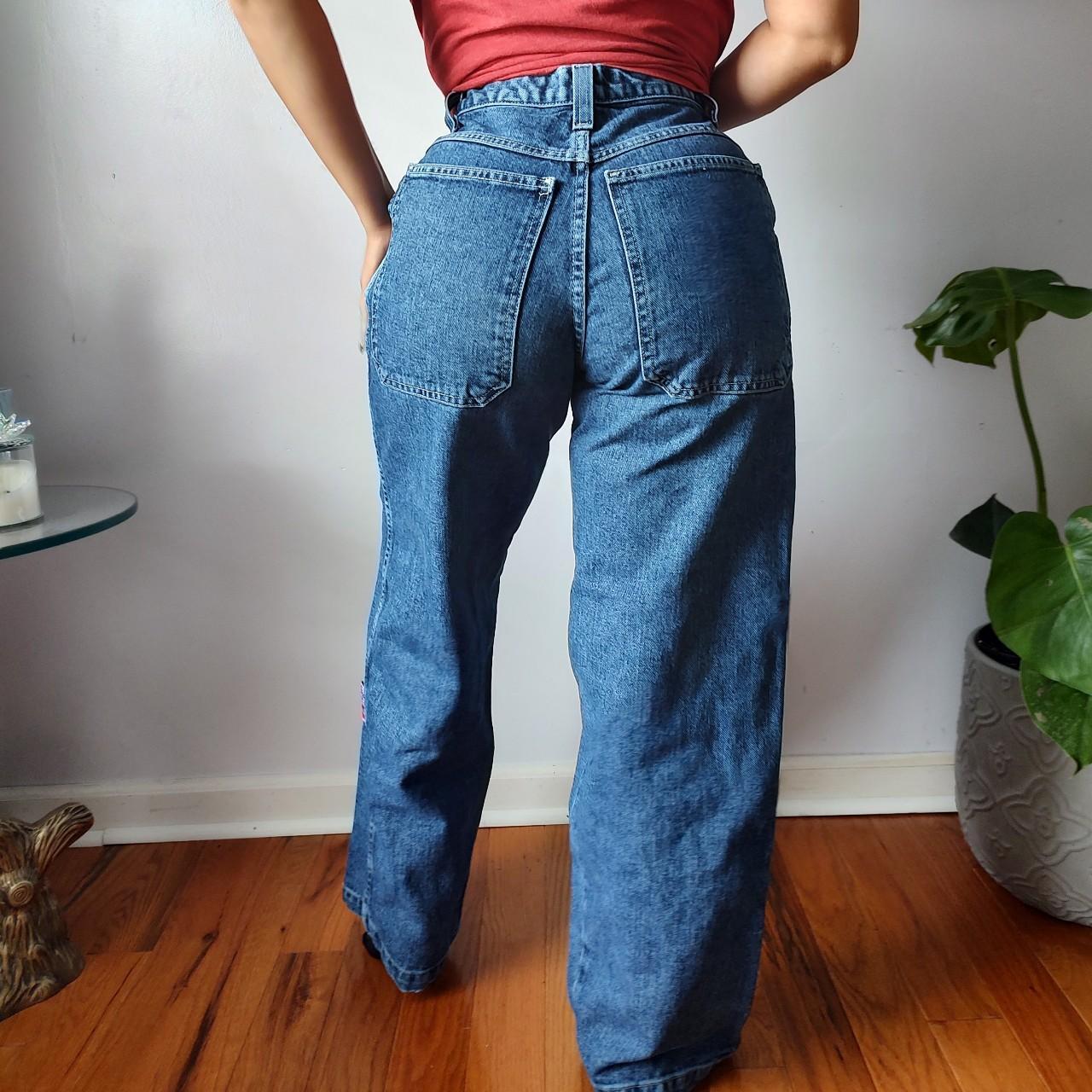 JNCO Women's Blue Jeans | Depop