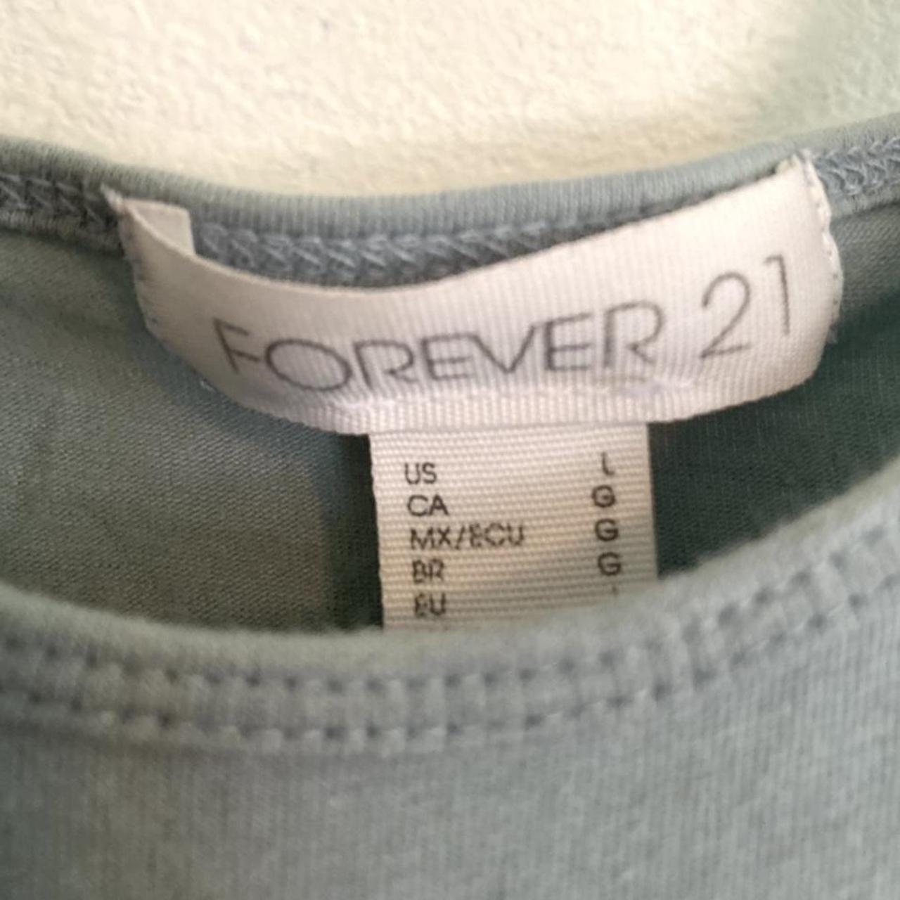 cami top no bra built in faded blue grey color soft... - Depop