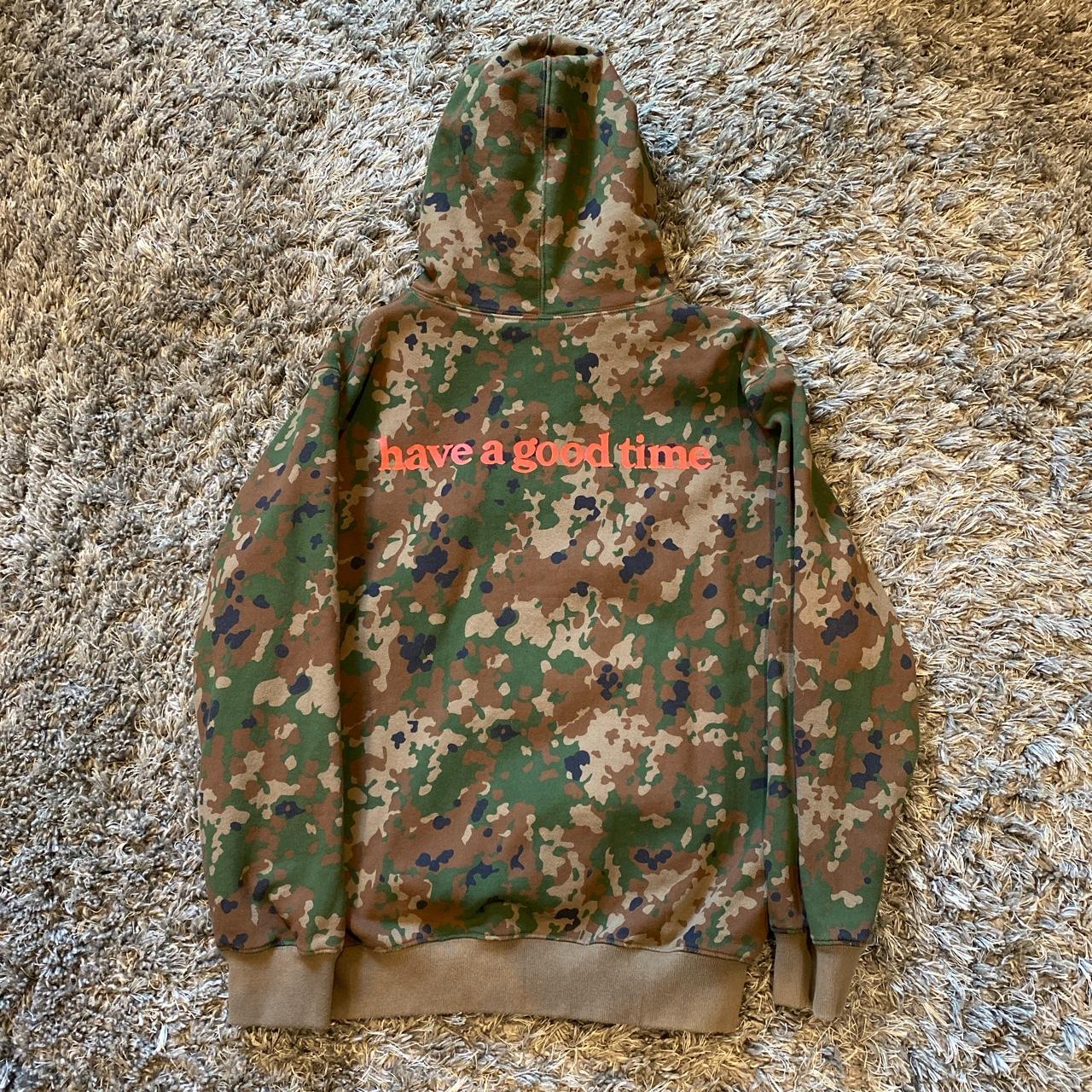 Rams Camo Hoodie Youth Large Open for - Depop