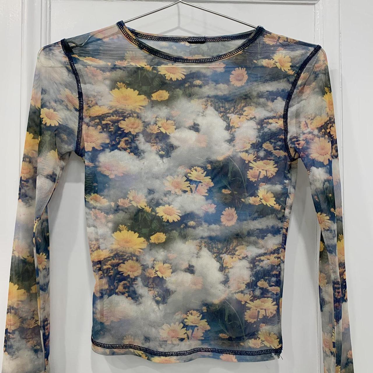 Urban outfitters mesh top, size xsmall. Super cute... Depop