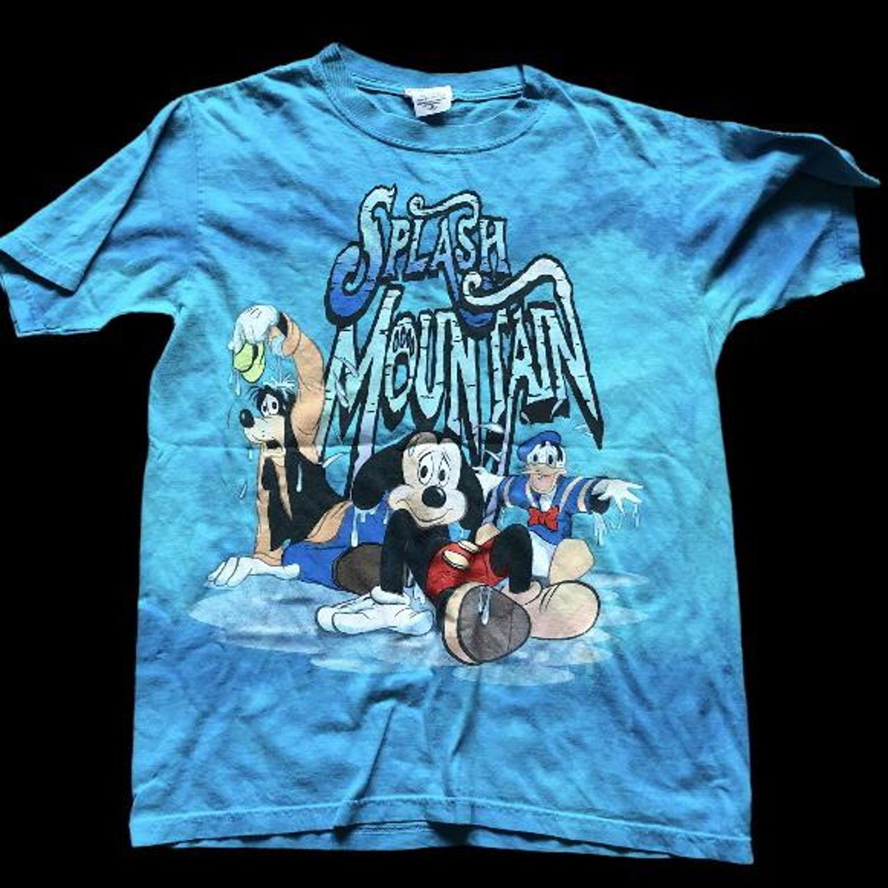Vintage splash mountain tshirt from Disney… - Depop