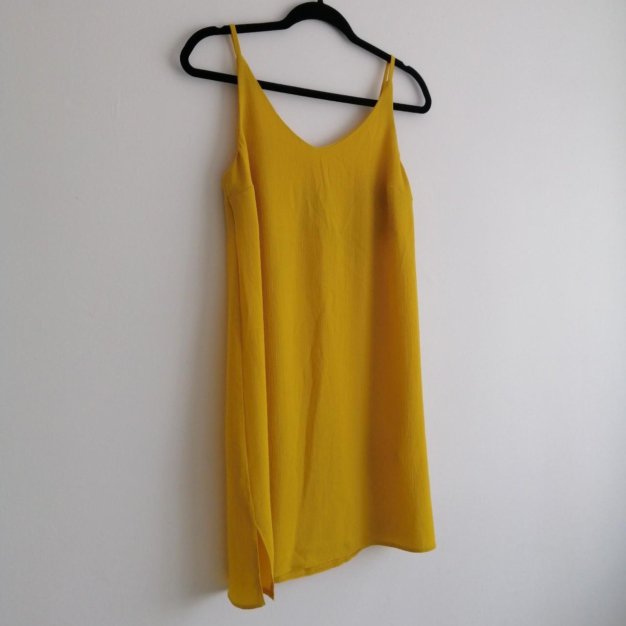 Primark Women's Yellow Dress Depop