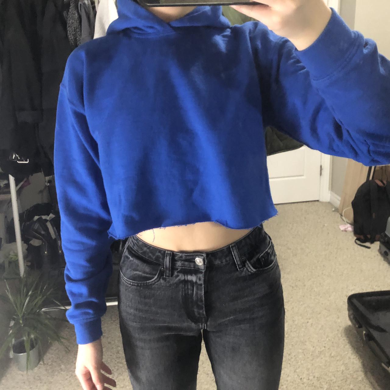 royal blue vans hoodie