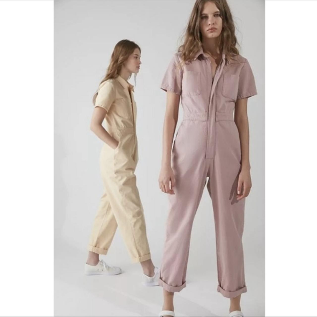 Urban outfitters store pink boiler suit