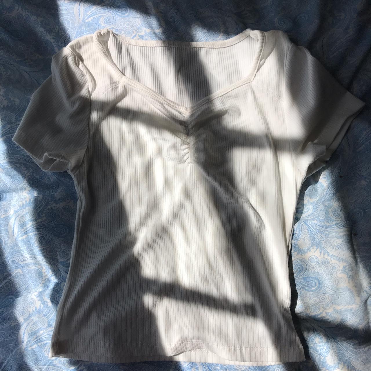 white brandy melville gina mabel style dupe... Depop