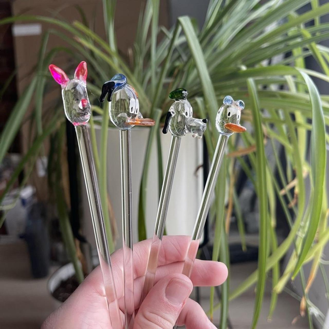 Vintage crystal RARE swizzle sticks! Includes... Depop