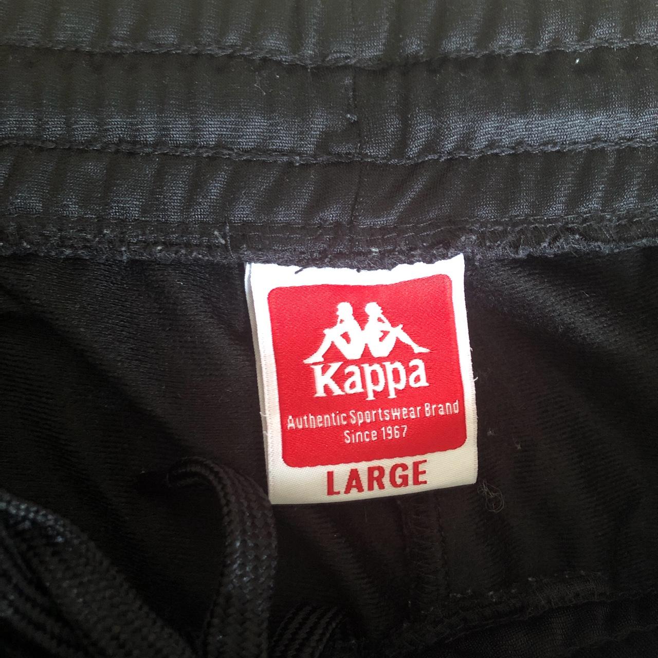 Kappa Men's Black Joggers-tracksuits | Depop