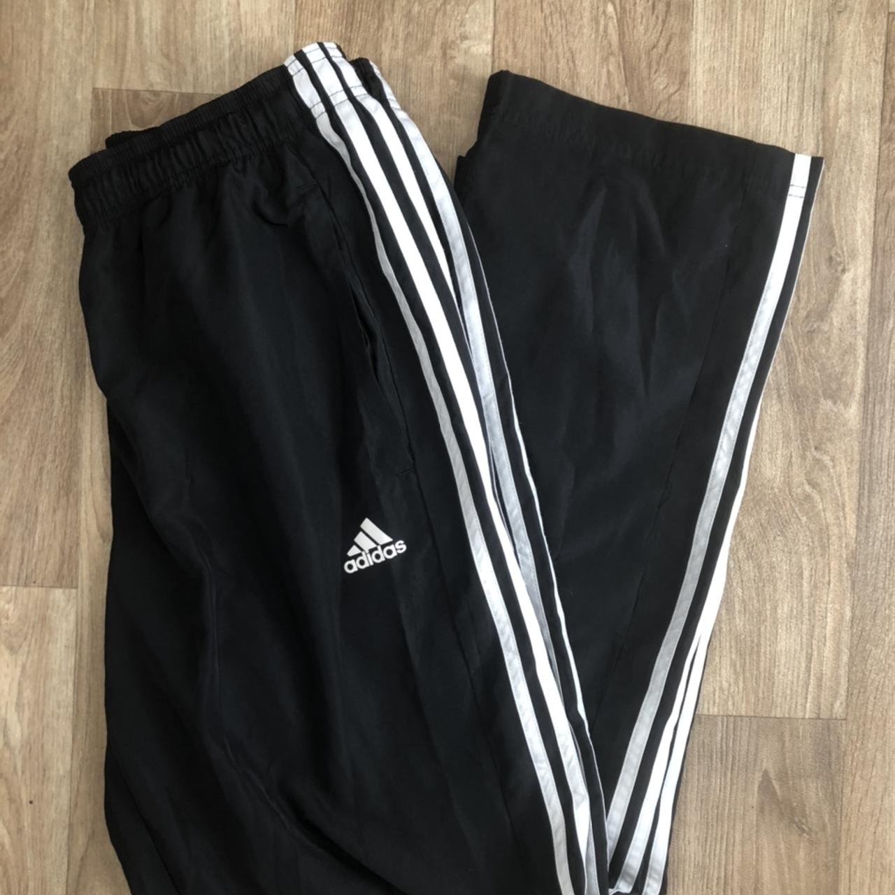 Men’s Adidas Black Sports Jogging Bottoms UK... - Depop