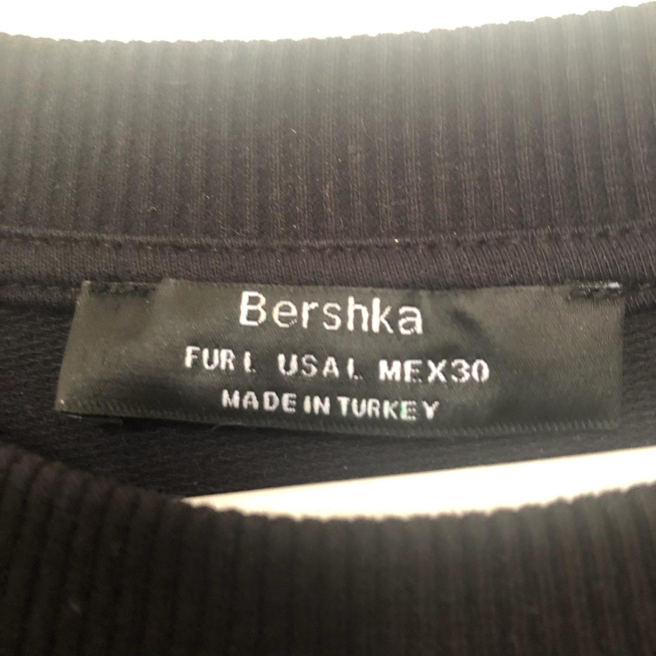 Women’s Bershka Oversized Black T-shirt XL - ‘Born... - Depop