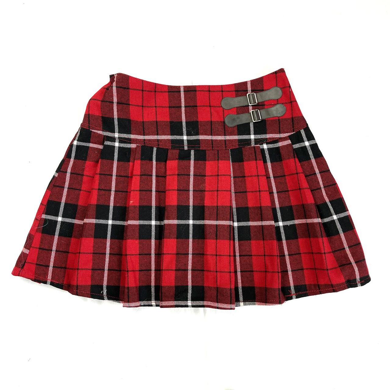 Vintage tartan mini skirt Super cute y2k clueless... - Depop
