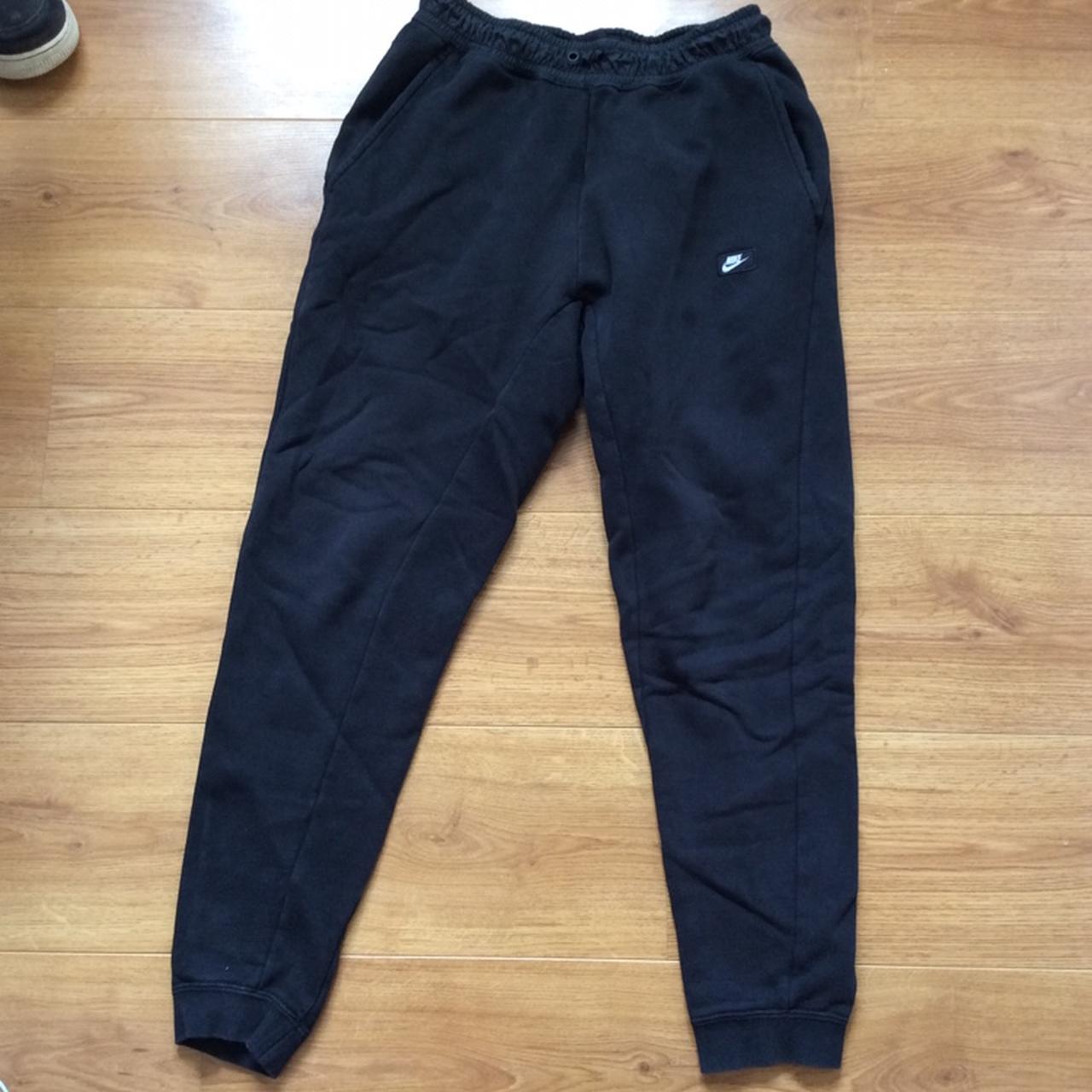 mens nike tech tracksuit black