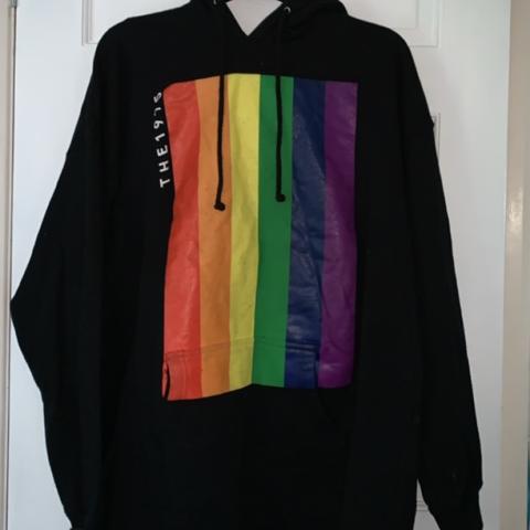 The 1975 2025 rainbow hoodie