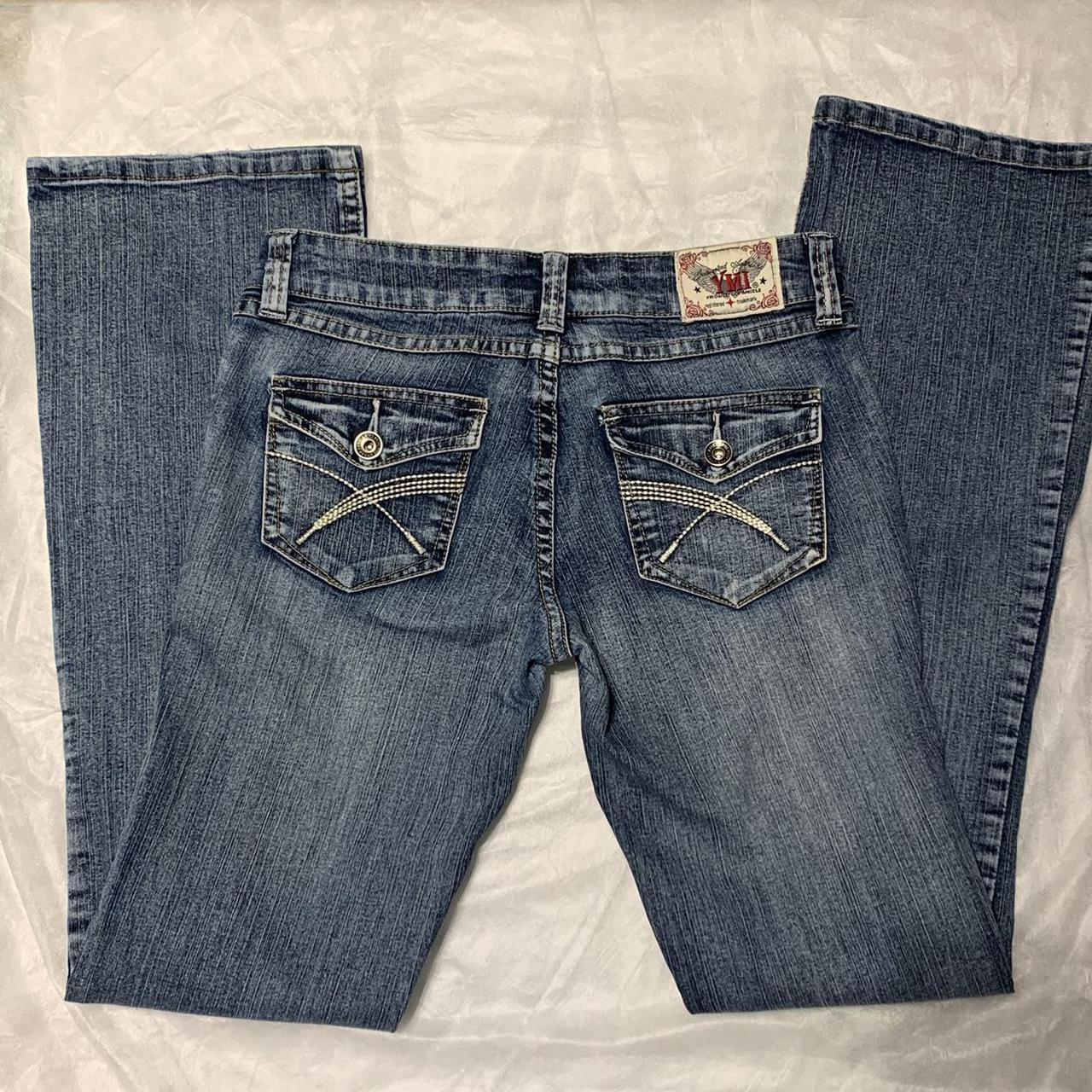 YMI Jeans Women's Blue Jeans | Depop