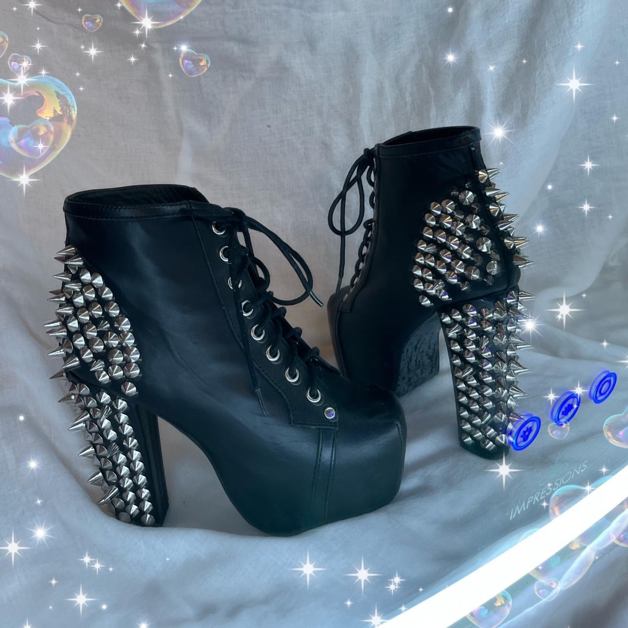 Jeffrey campbell 2024 studded heels