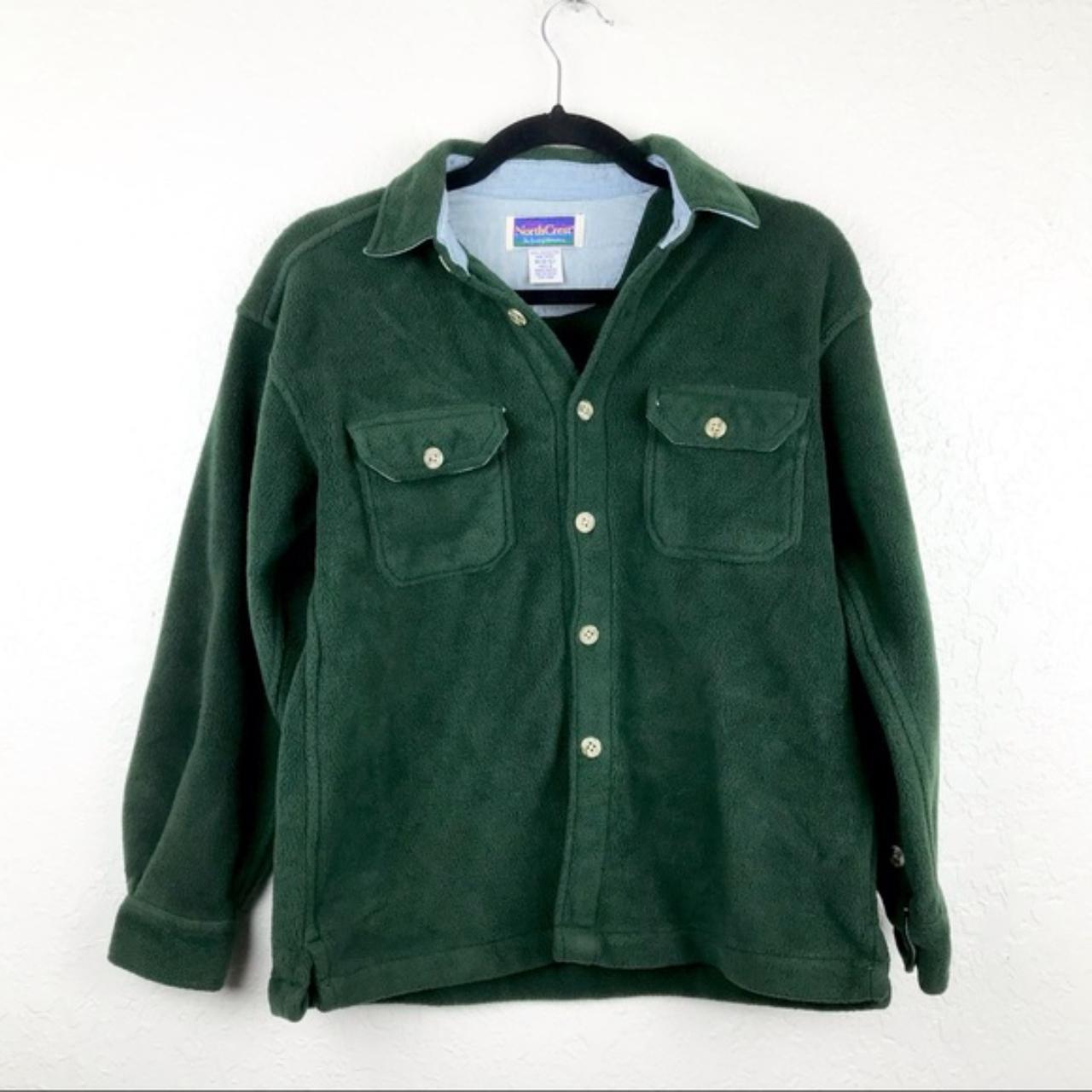 Product Image 1 - NorthCrest Womens Fleece Green Button