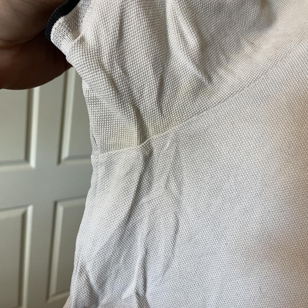 Hugo boss xl polo shirt, slight yellowing - Depop