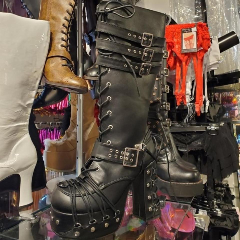 Demonia on sale boots sizing