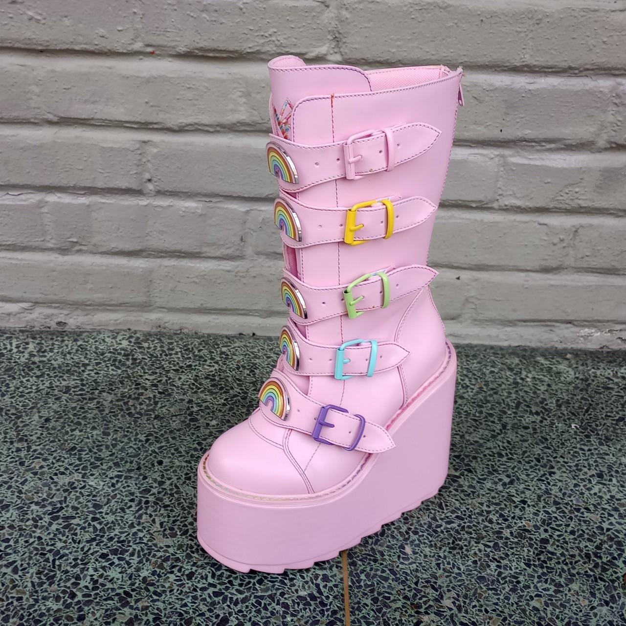 YRU Women's multi Boots | Depop