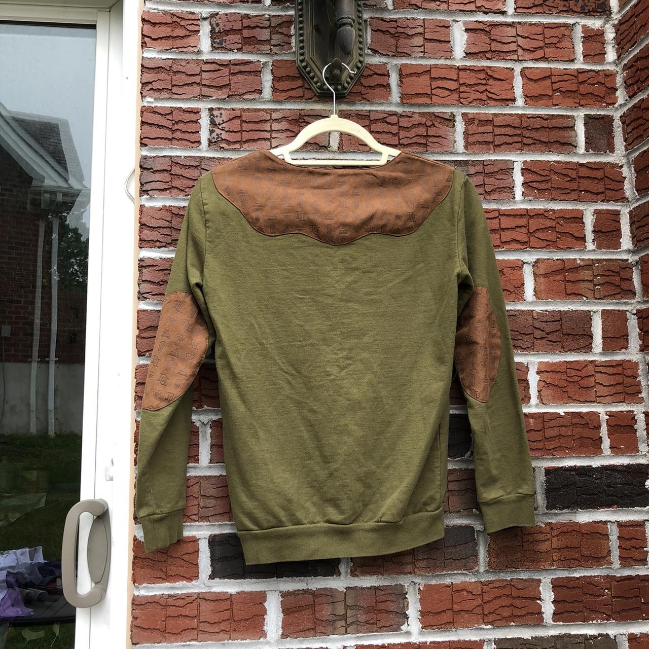 Dropdead Women's Brown and Green Sweatshirt (2)