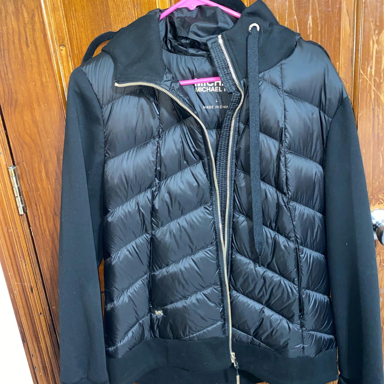 🎱 Black MK jacket great condition worn a couple... - Depop