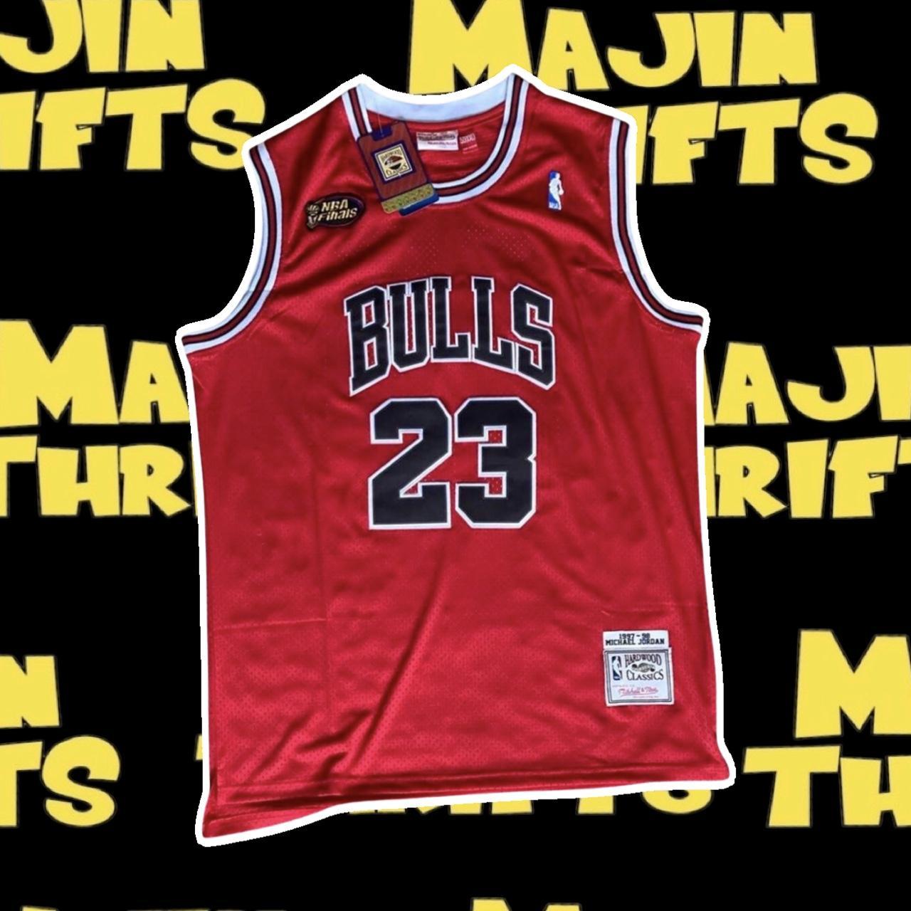 NBA Hardwood Classics Chicago Bulls Michael Jordan - Depop