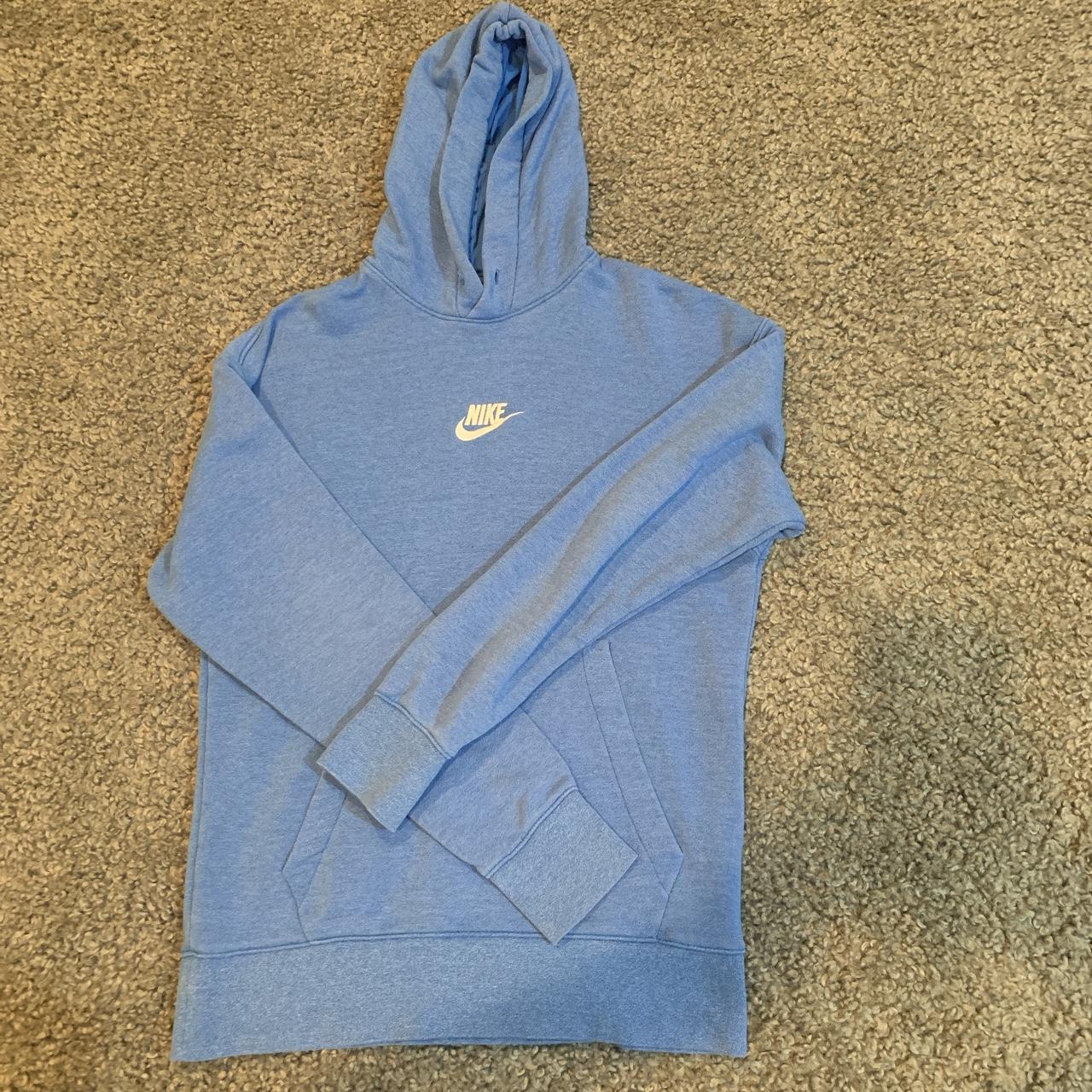 mens nike hoodie navy blue