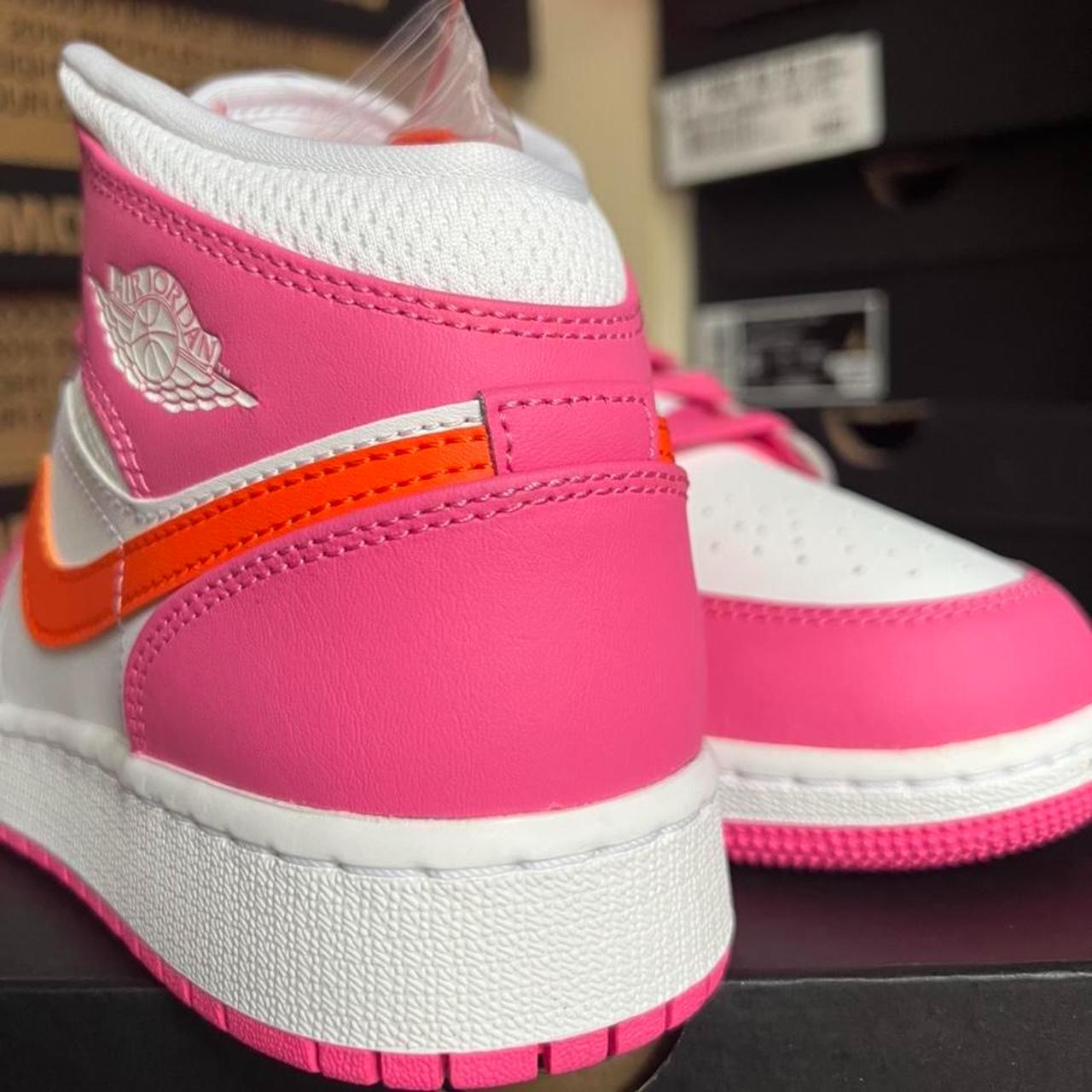 jordan pink orange
