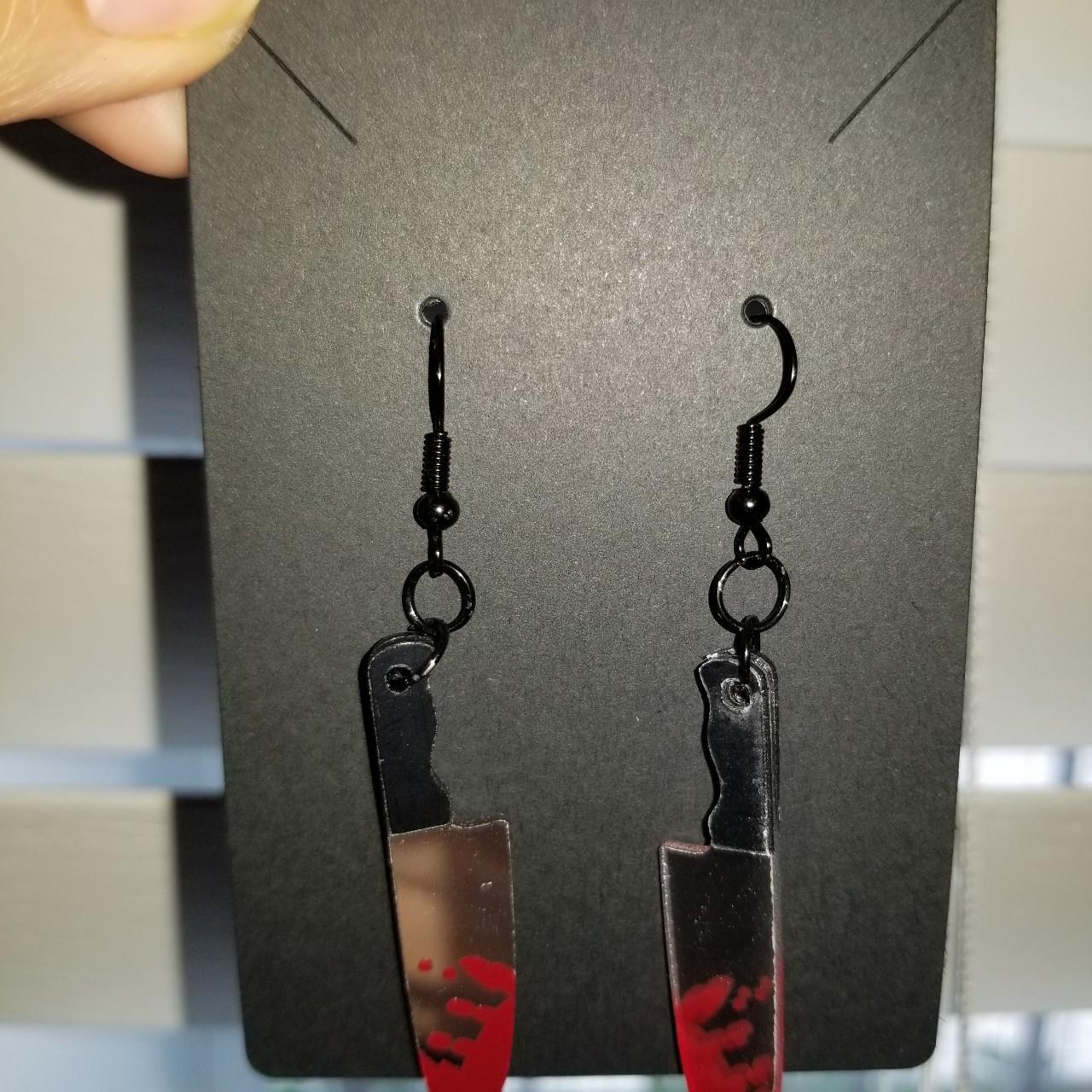 Women's Black and Red Jewellery