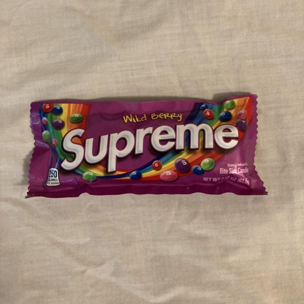 Supreme Wild Berry Skittles #supreme #skittles - Depop