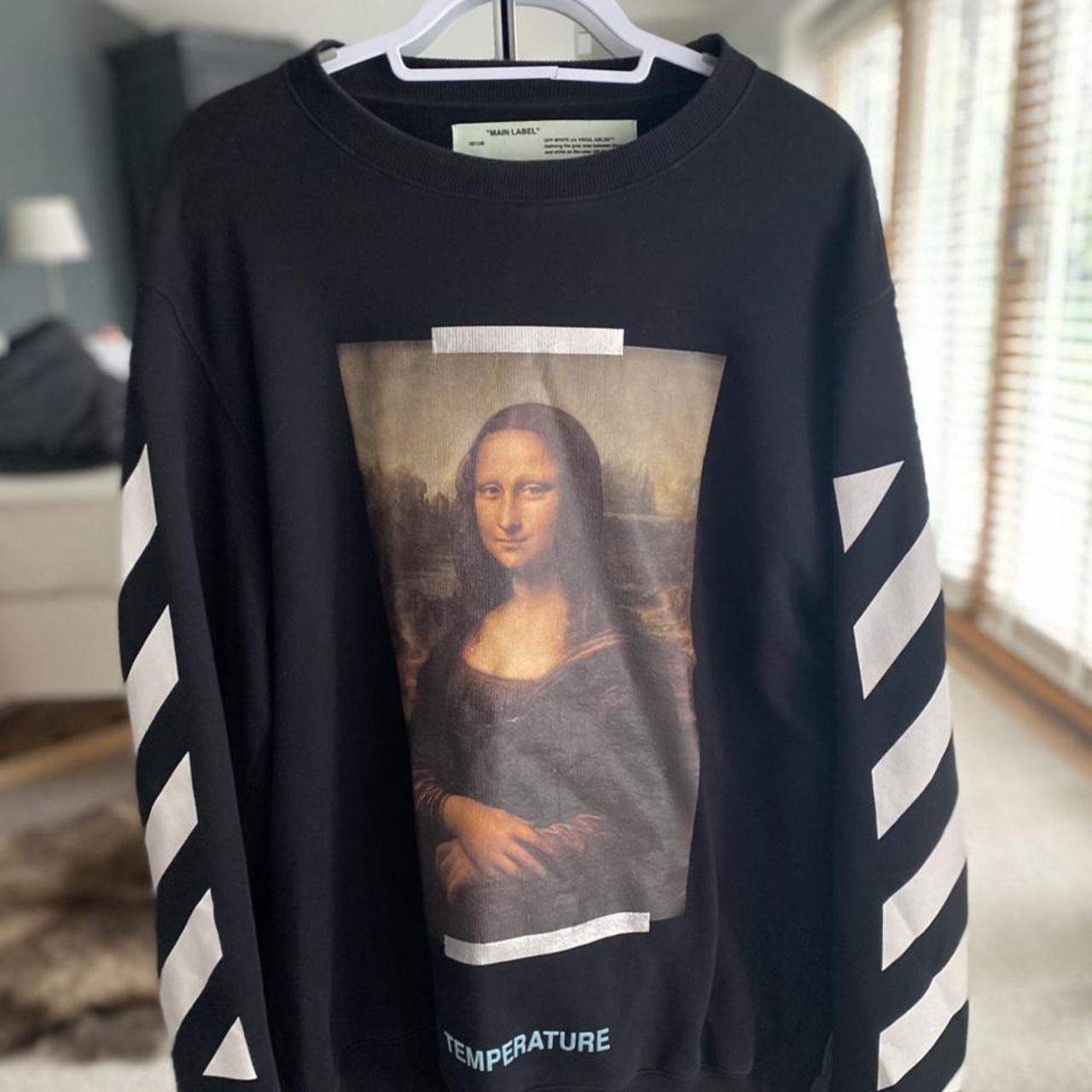 Off white mona lisa crewneck black online