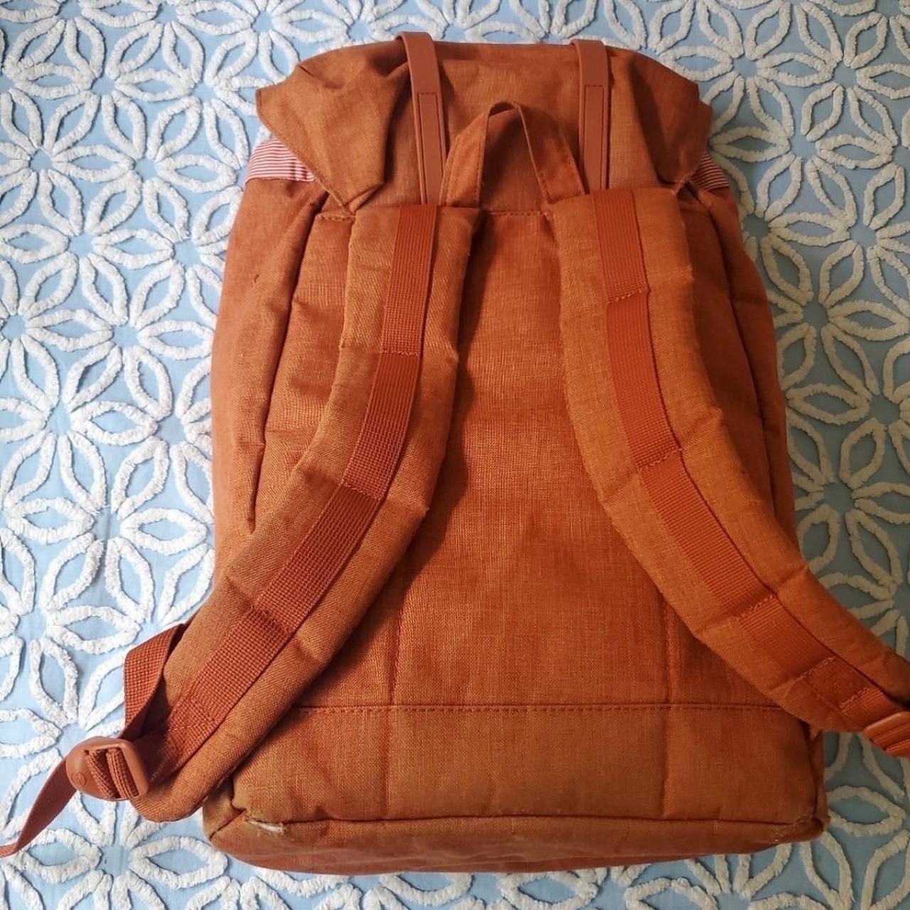 Herschel Orange Retreat Backpack Herschel Retreat... Depop