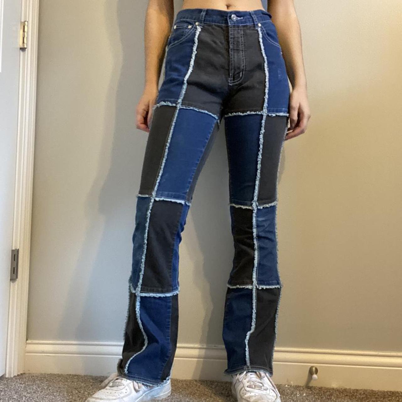 Vintage Patch Work Jeans