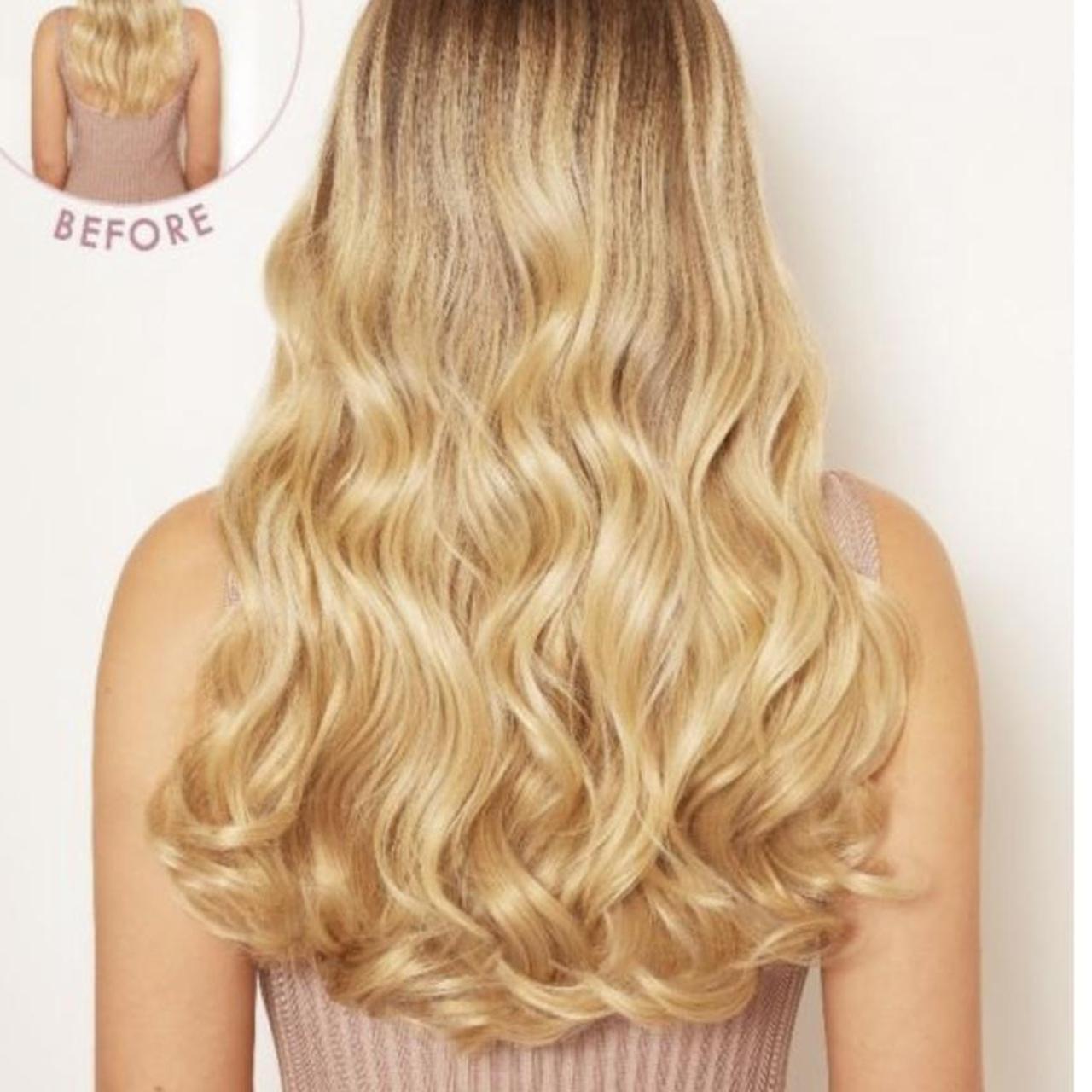 LullaBellz blonde hair extensions Thick 20" 1... Depop