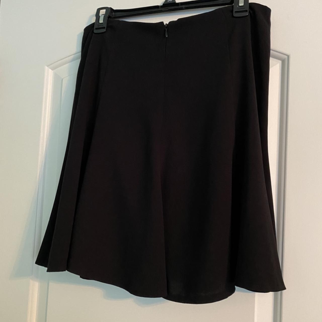 black cece skirt. longer skirt which lands at about... - Depop