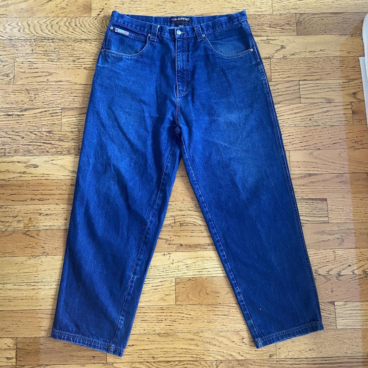90s Baggy Skate Jeans Russian skate brand Moffat!... Depop