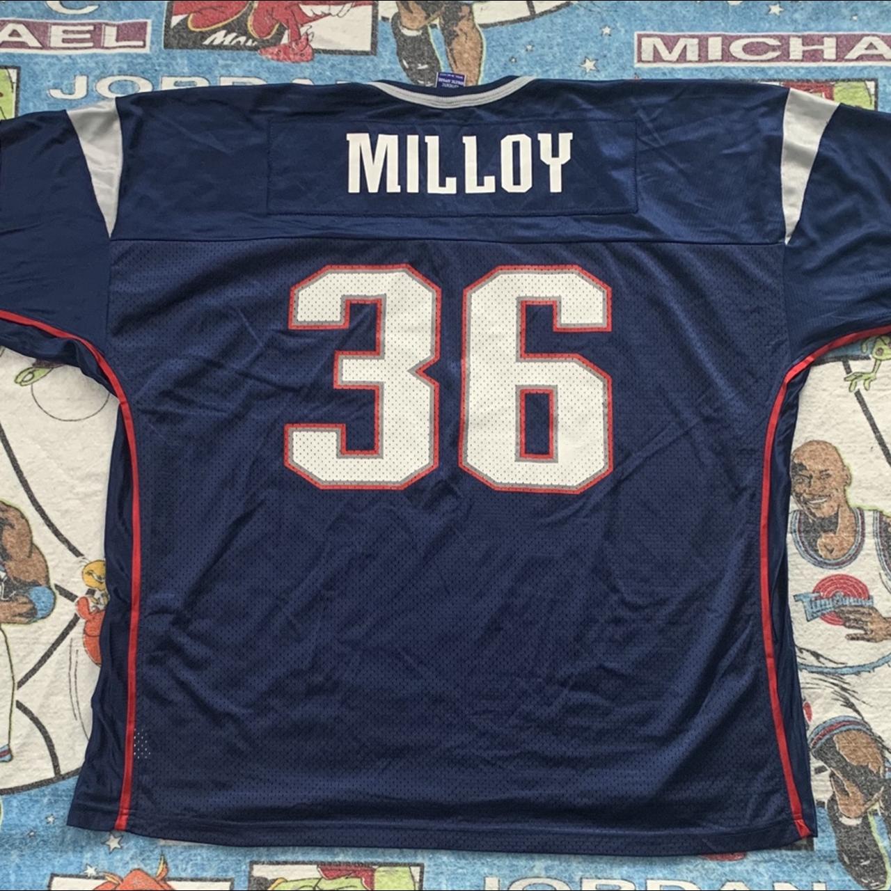 Authentic…New England Patriots Lawyer Milloy Jersey