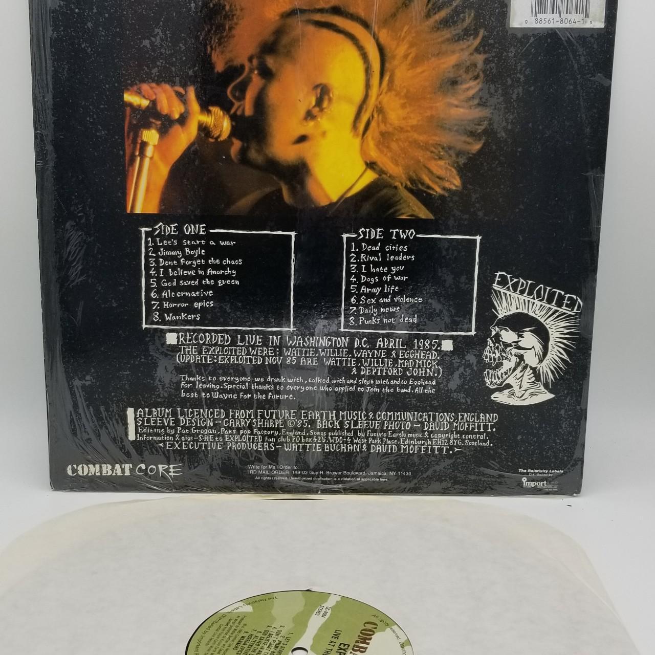 The Exploited - Live at the Whitehouse 1985 US... - Depop