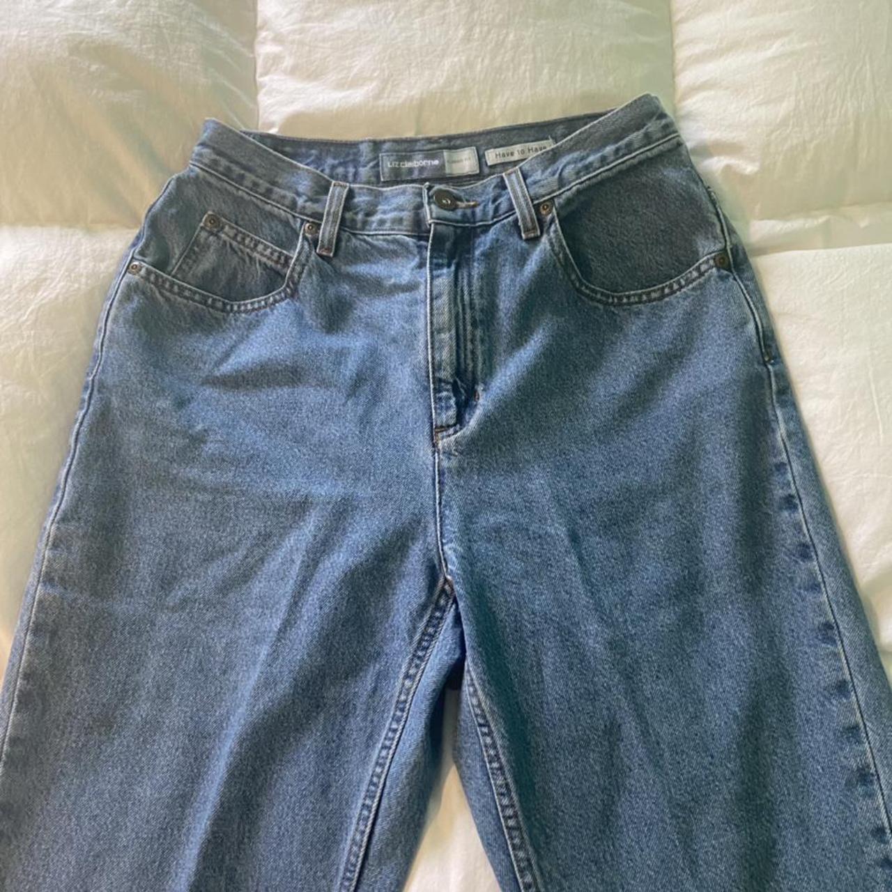 Vintage straight leg Liz Claiborne jeans. Really... - Depop