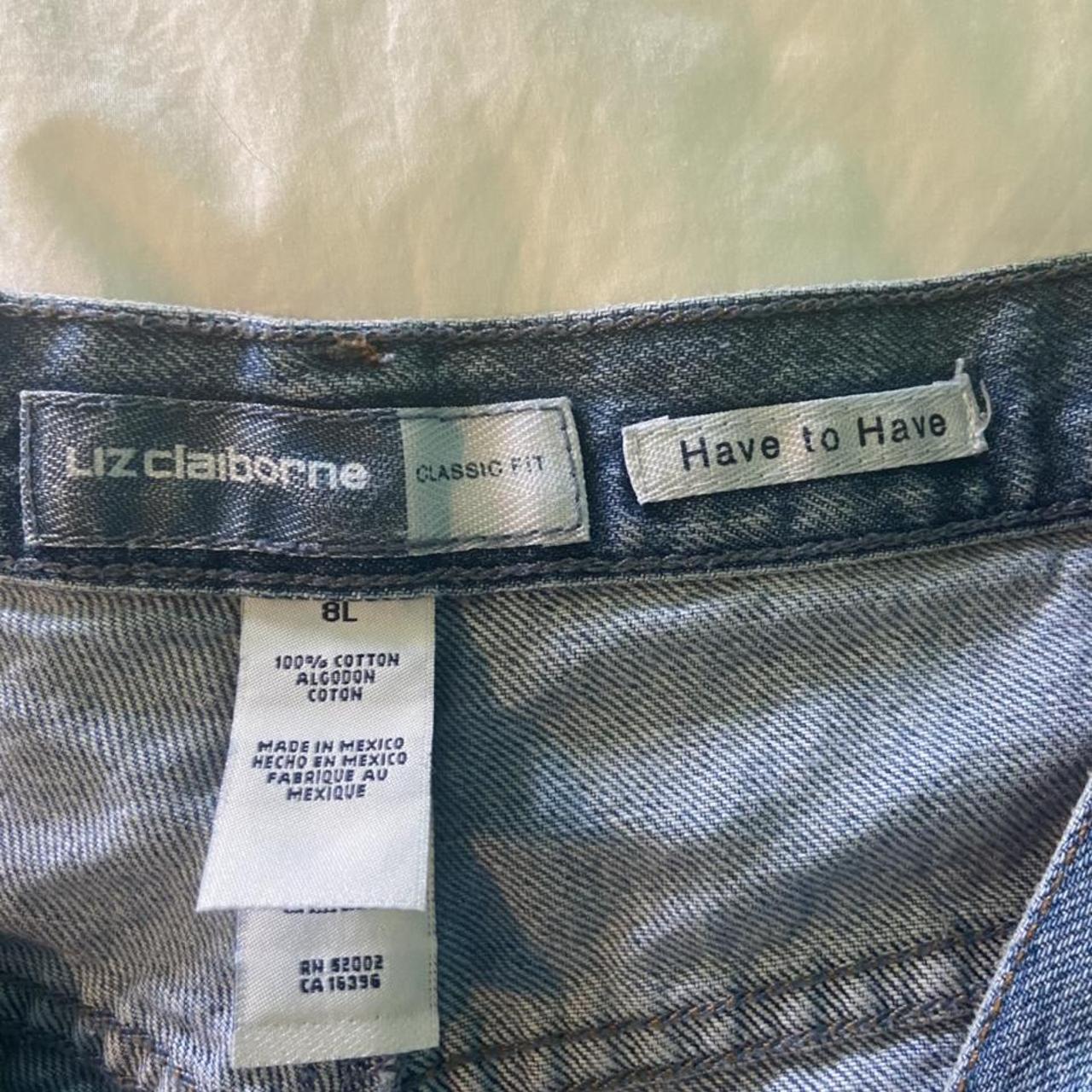 Vintage straight leg Liz Claiborne jeans. Really... - Depop