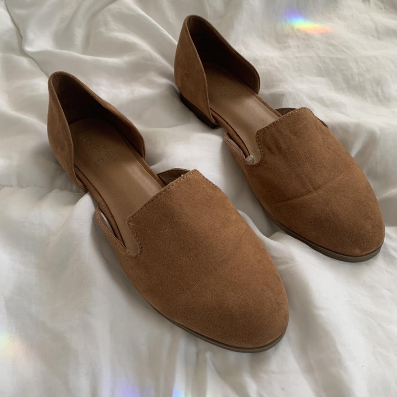 Target suede loafers size Only worn Depop