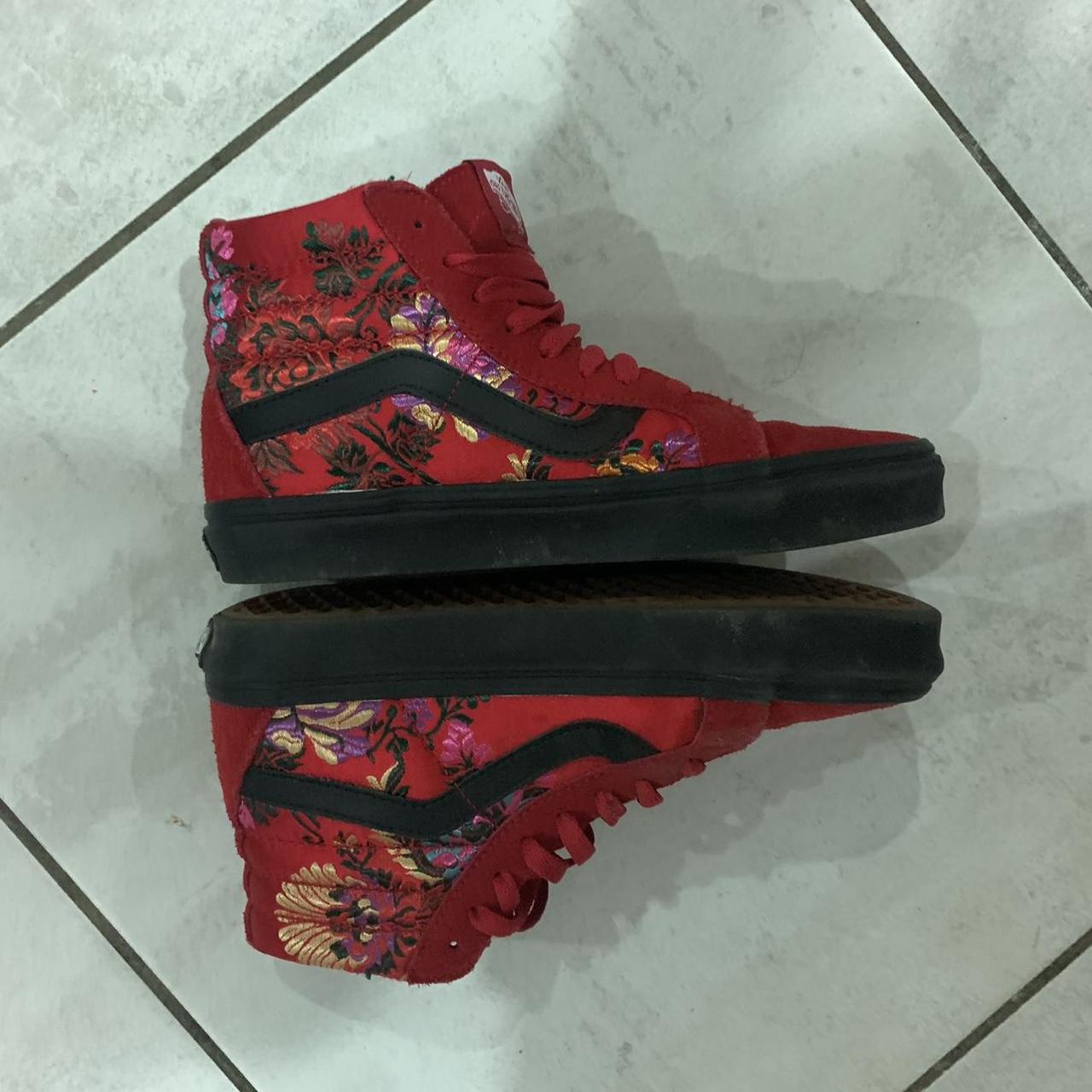 Vans sk8 hi sale festival satin