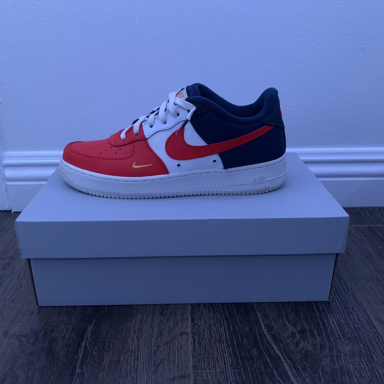 Nike Air Force One LV8 'Independence Day' Grade - Depop