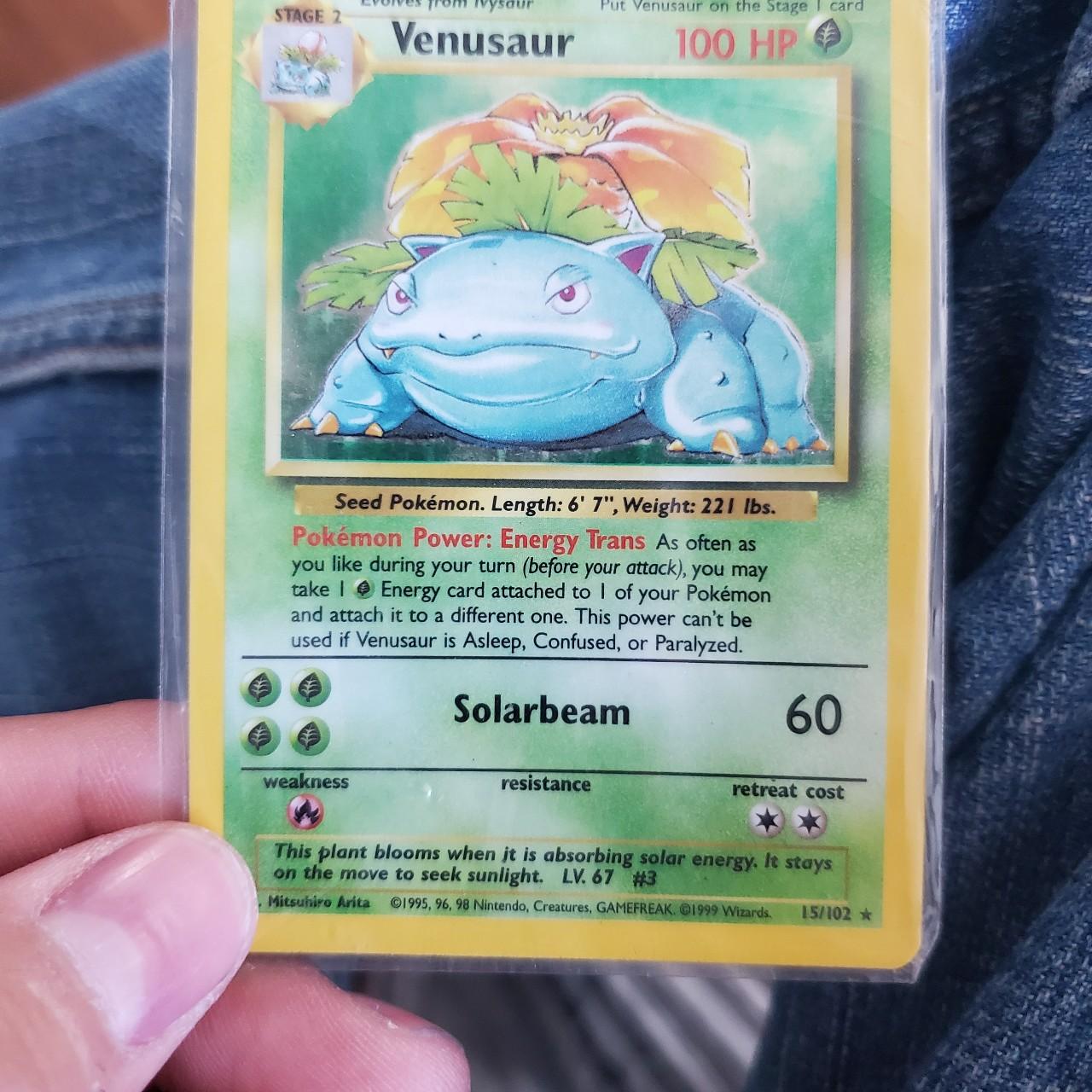 original venusaur card