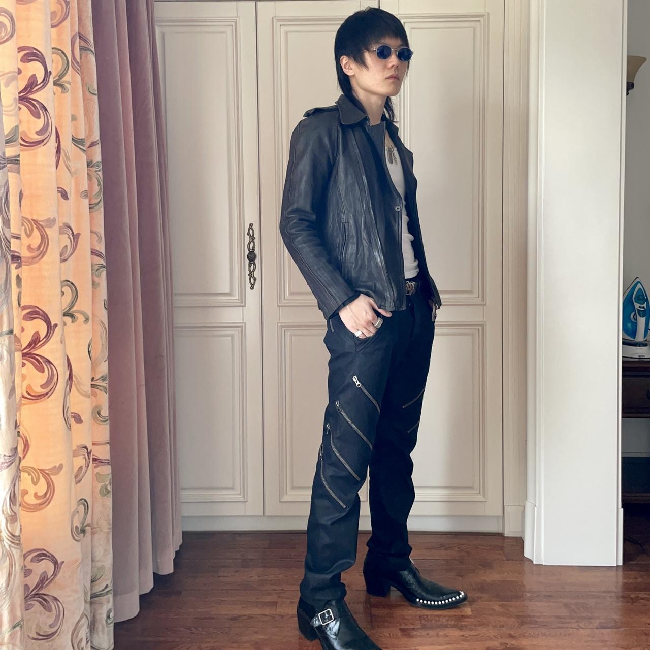 The Viridi-anne see-through mesh coat The Viridi Anne Shell Lamb