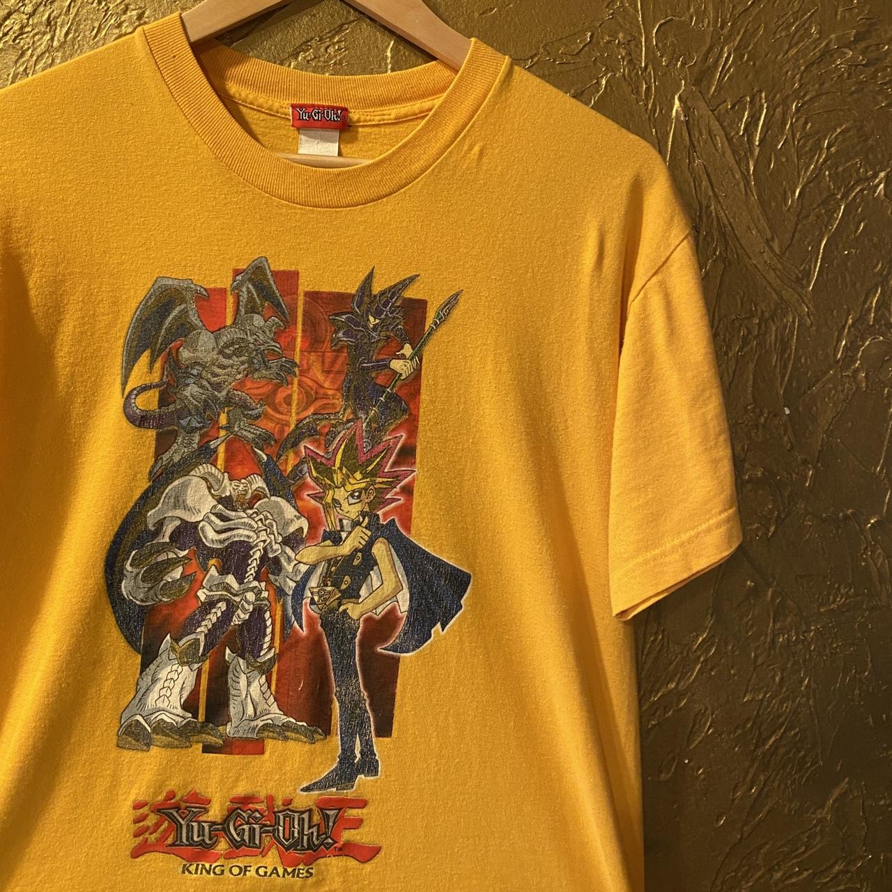 Vintage Golden Yugioh Shirt Fits like a M Dm with... - Depop