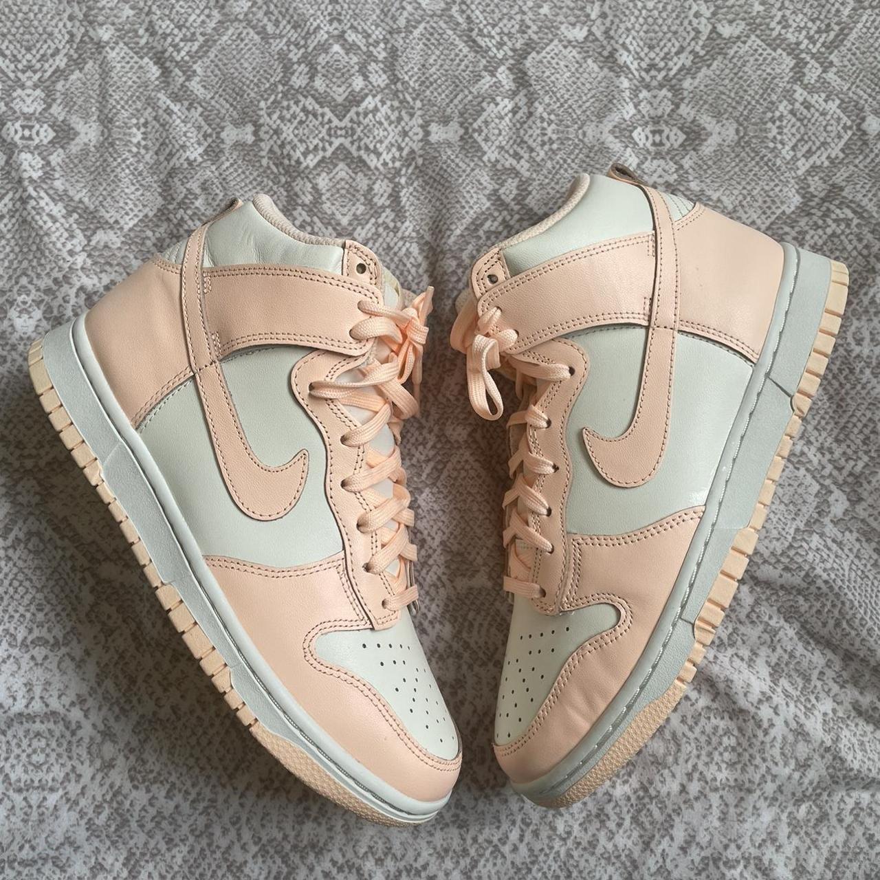 womens dunk high crimson tint